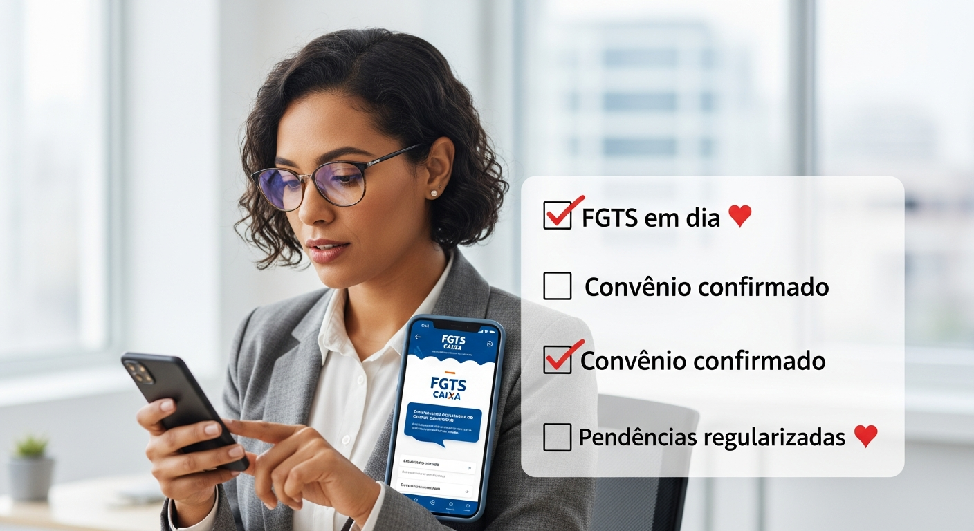 Infográfico com checklist dos passos para destravar o rating bancário e ser aprovado no empréstimo consignado CLT